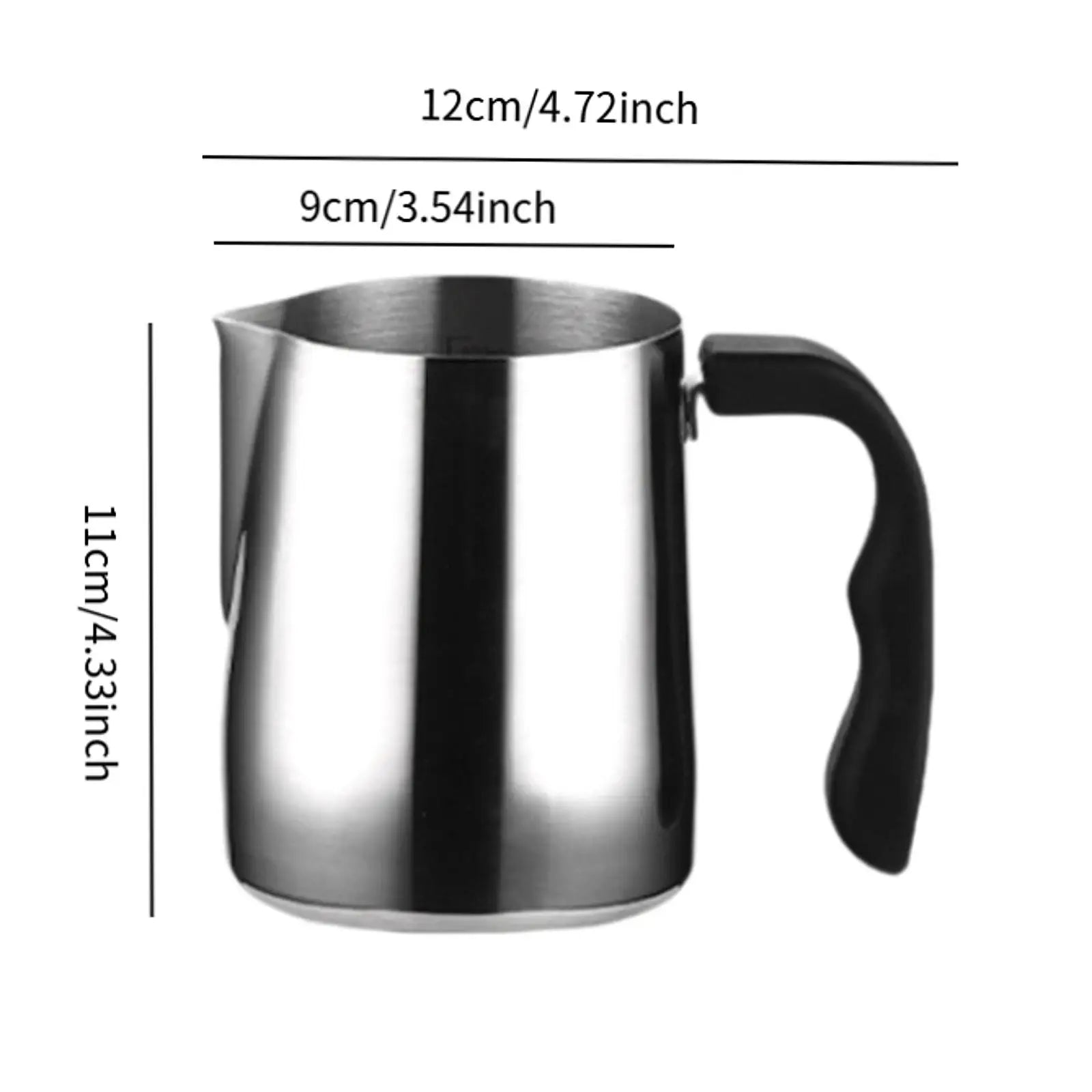 Cafetière Turque en Acier Inoxydable Manche Long