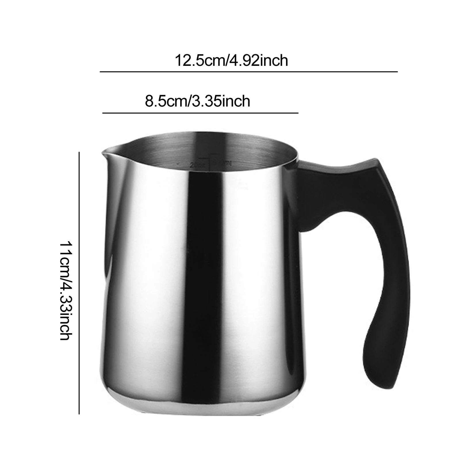 Cafetière Turque en Acier Inoxydable Manche Long