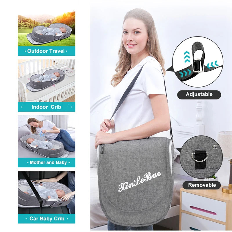 Nid de Bébé Portable avec Moustiquaire