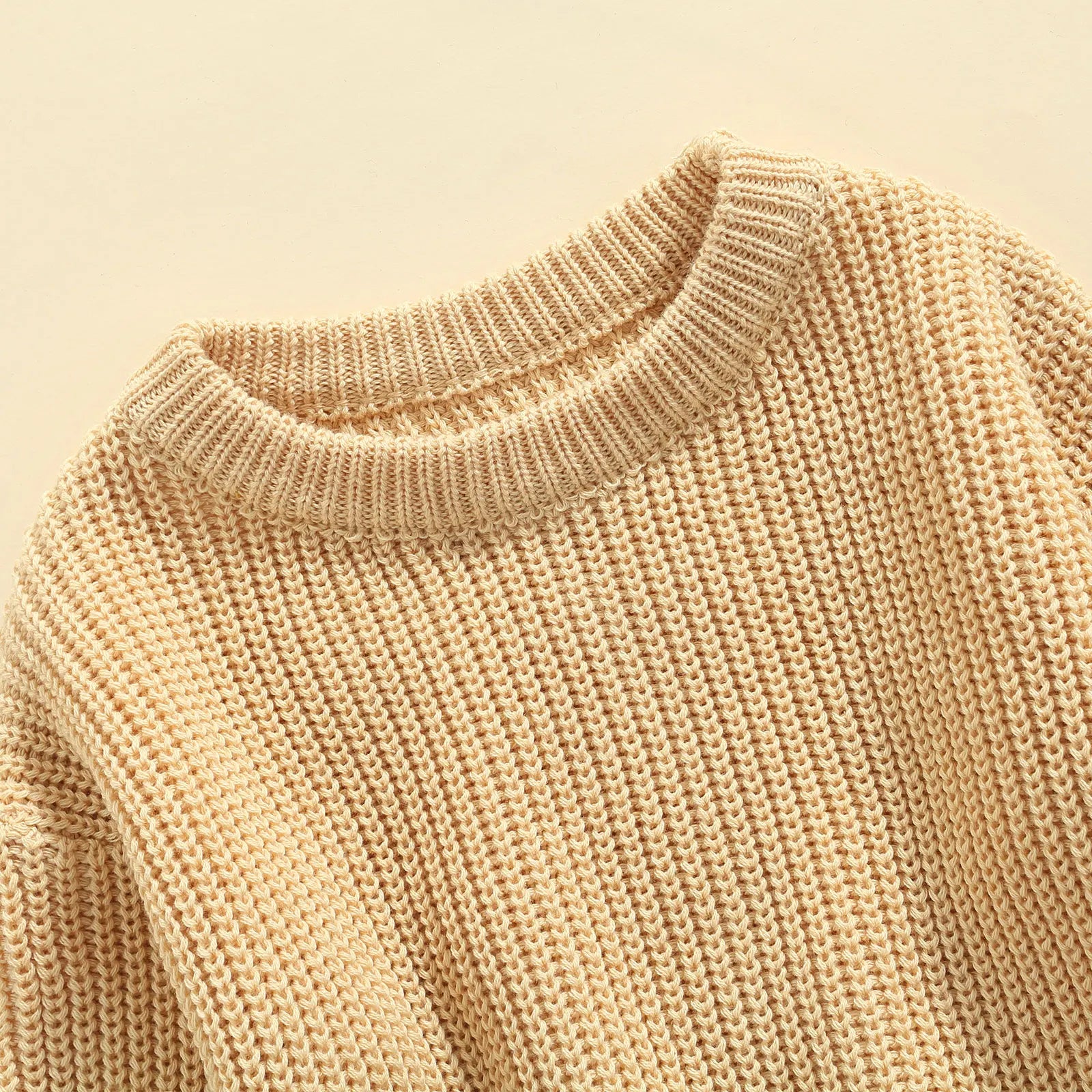 Pull Bébé Tricoté Manches Longues Automne