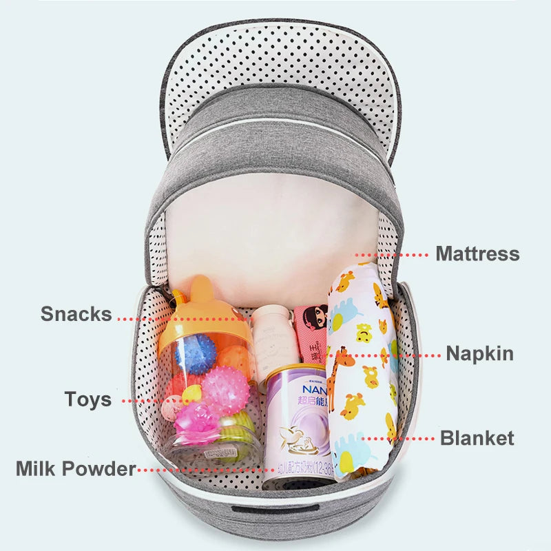Nid de Bébé Portable avec Moustiquaire