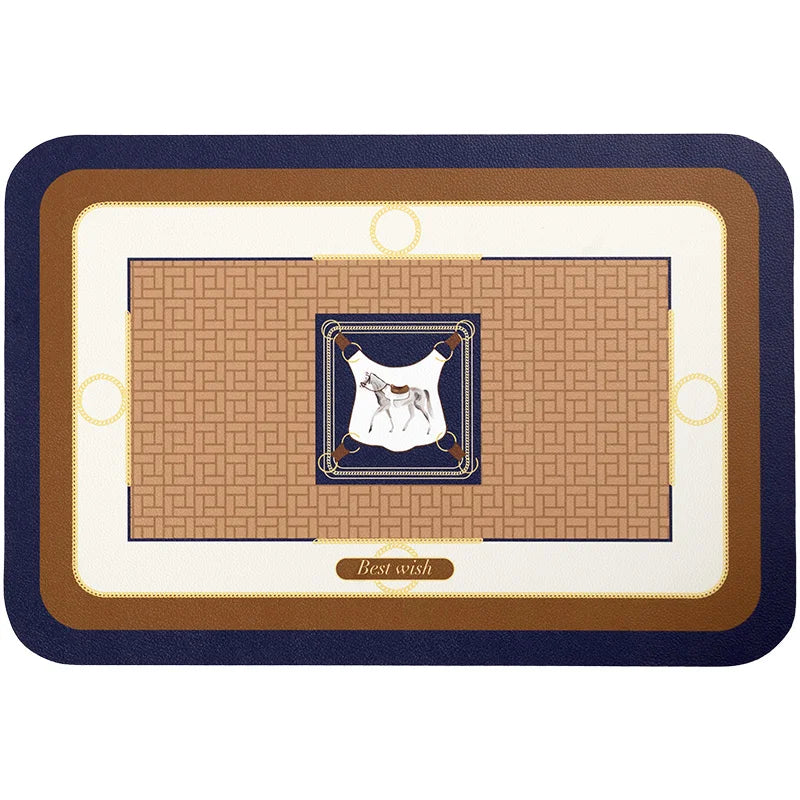 Sets de Table Motif Cheval - Lot de 2, Orange