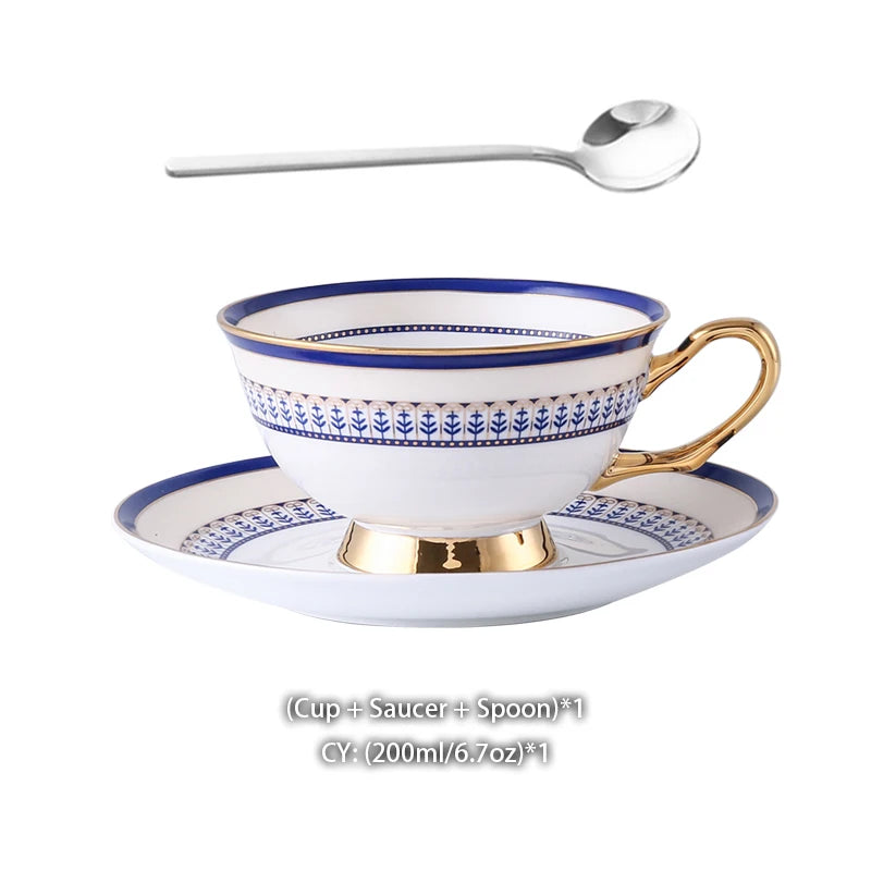 Service à Thé Porcelaine Style Marocain