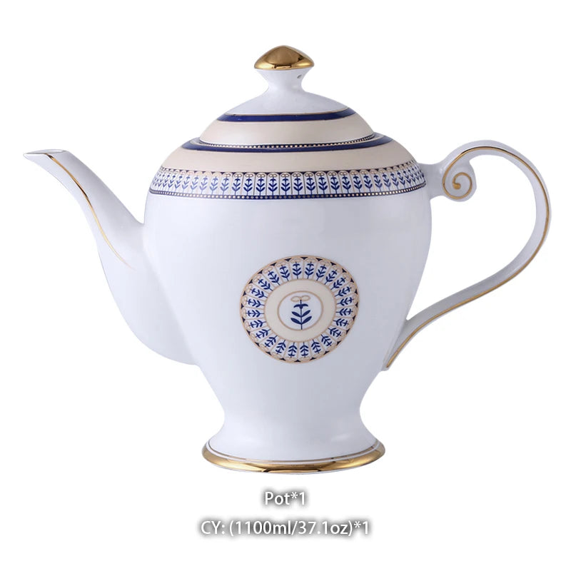 Service à Thé Porcelaine Style Marocain