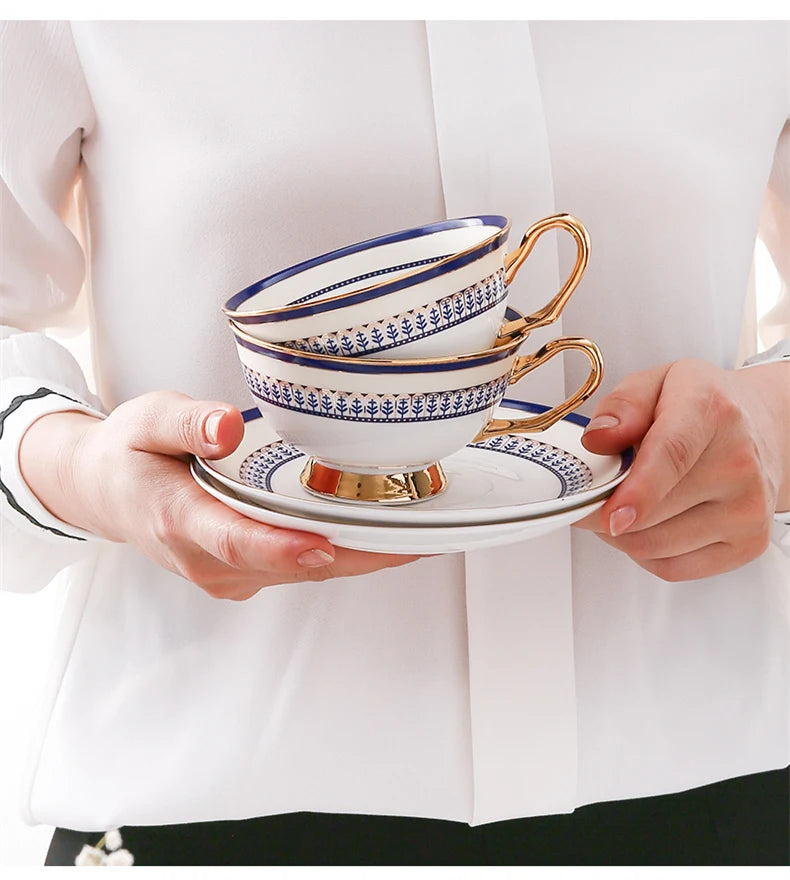 Service à Thé Porcelaine Style Marocain