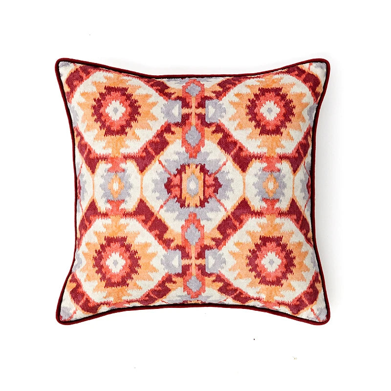Housse de Coussin Motif Peau de Tigre - Rétro Luxueux