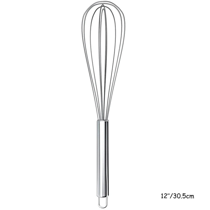 Fouet de Cuisine en Acier Inoxydable Batteur à Œufs