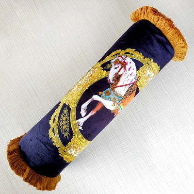 Coussin Cylindrique Bonbon - Coussin de Soutien Décoratif