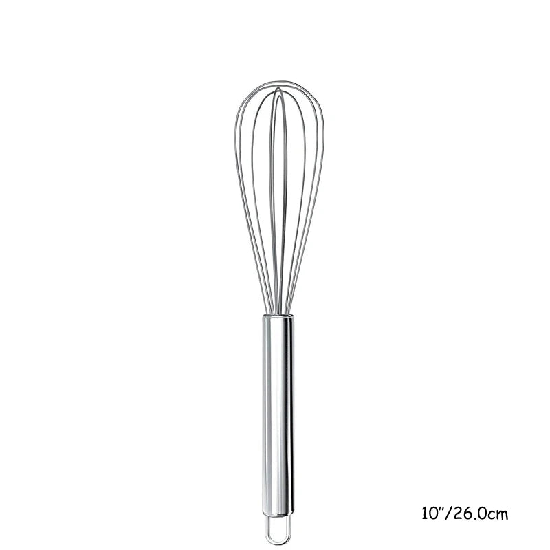 Fouet de Cuisine en Acier Inoxydable Batteur à Œufs