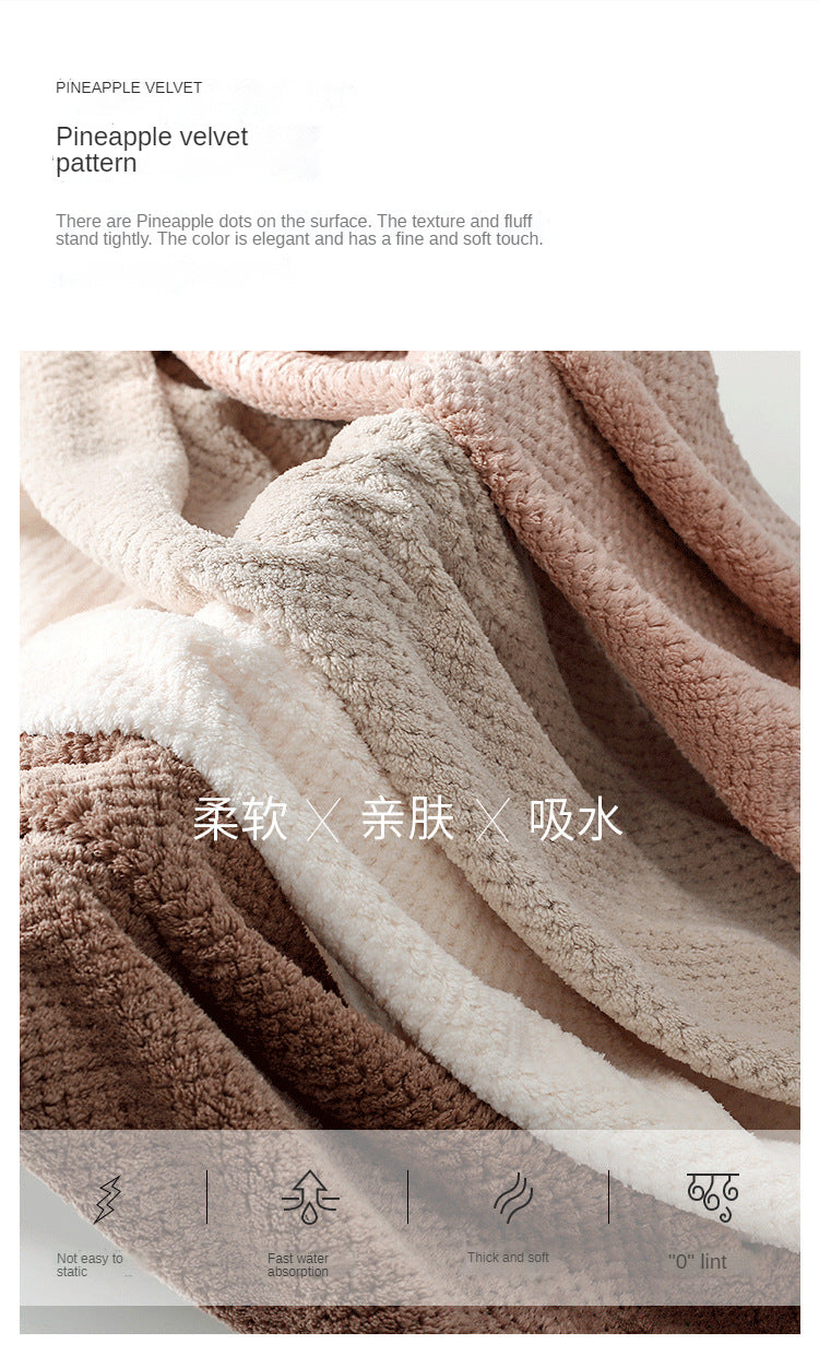 Serviette de Bain Microfibre Épaisse Grand Format 90x170cm