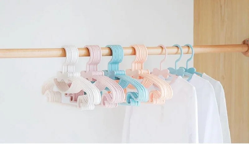 Lot de Cintres Enfant Portables Anti-Vent