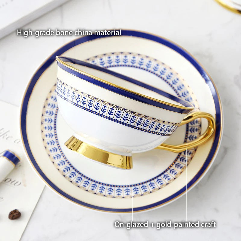 Service à Thé Porcelaine Style Marocain