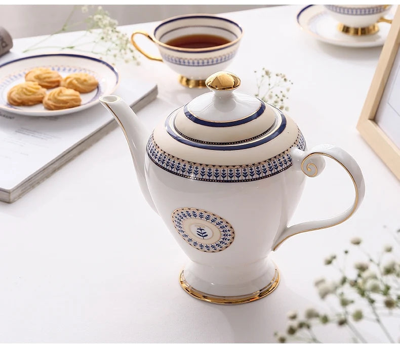Service à Thé Porcelaine Style Marocain