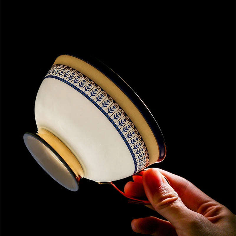 Service à Thé Porcelaine Style Marocain