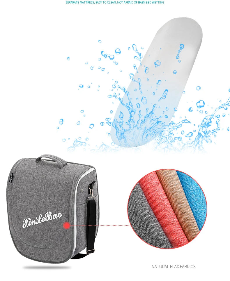 Nid de Bébé Portable avec Moustiquaire