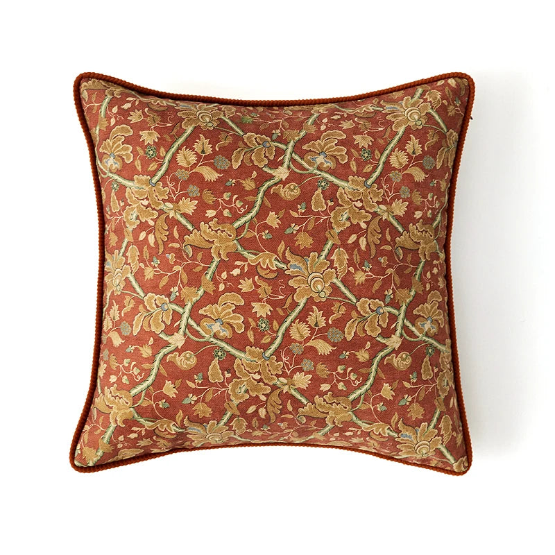 Housse de Coussin Motif Peau de Tigre - Rétro Luxueux