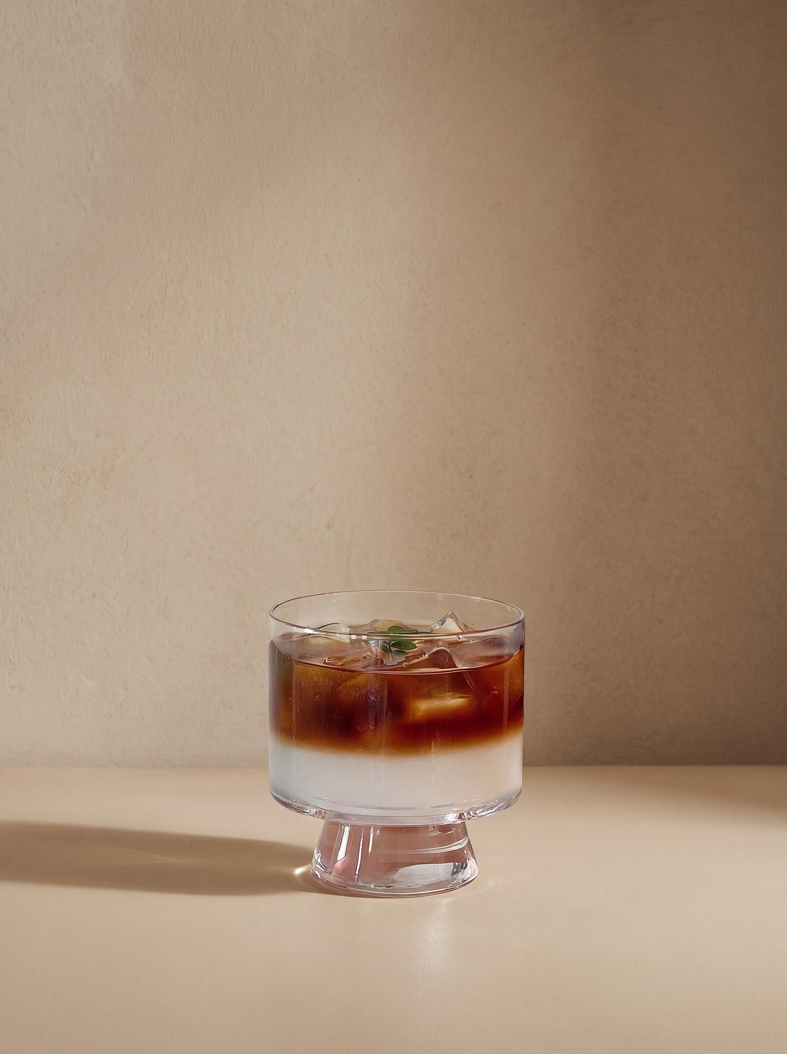 Verre Grande Capacité avec Support Style Tendance
