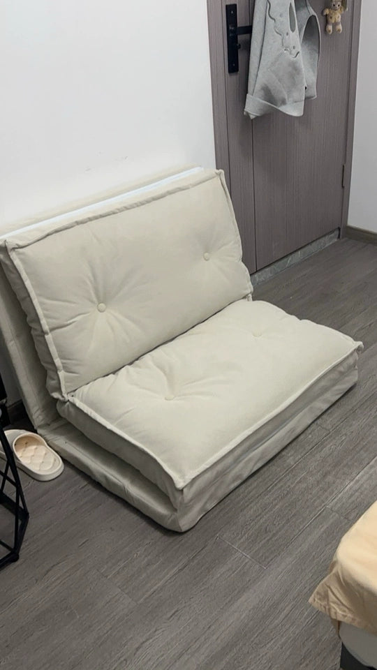 Canapé Paresseux Pliable 2-en-1 Style Tatami
