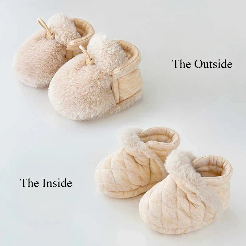 Chaussons Bébé Hiver Antidérapants