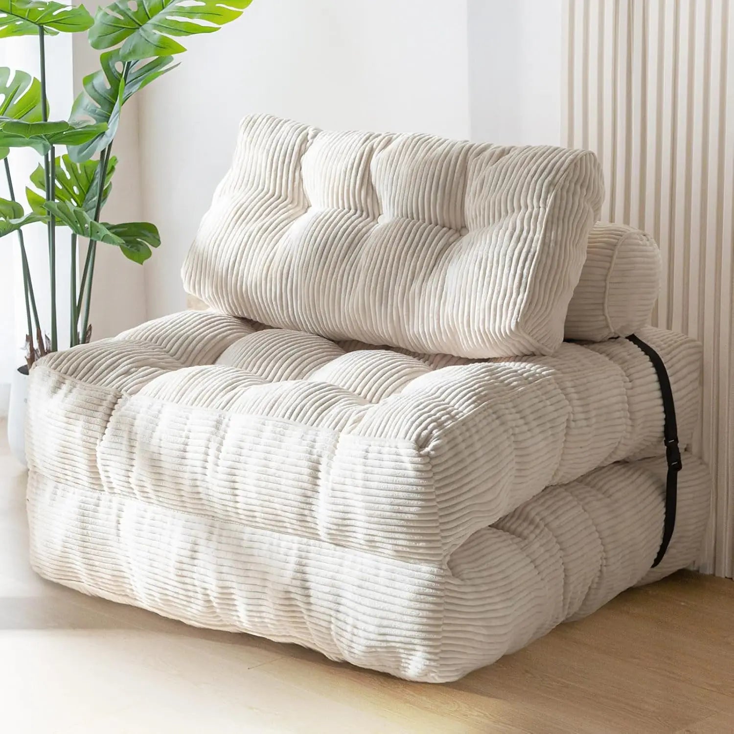 Chaise Pliante Convertible en Lit - Fauteuil Modulable