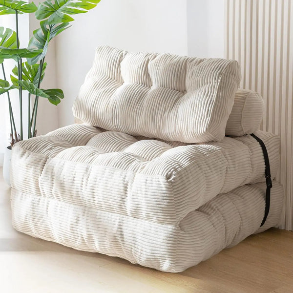 Chaise Pliante Convertible en Lit - Fauteuil Modulable
