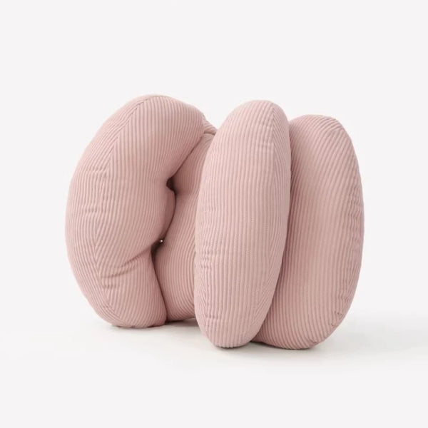 Coussin Lombaire en Velours - Soutien Dos Ergonomique