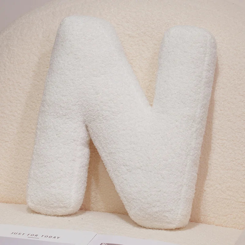 Coussin Lettres Alphabet Décoratif