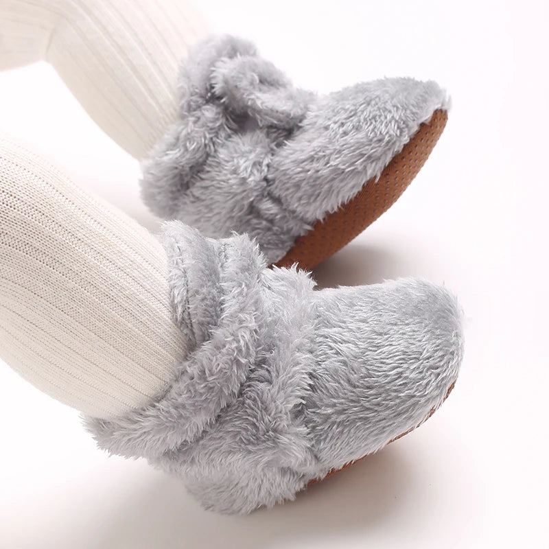 Chaussons Polaire Bébé Antidérapants
