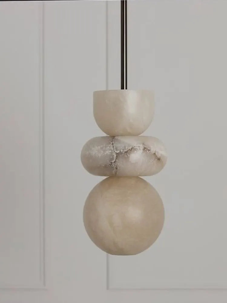 Suspension en Marbre Espagnol - Veinage Naturel Luxueux