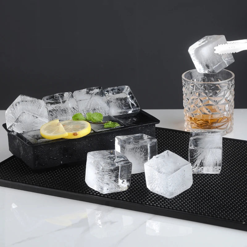 Grand Bac à Glaçons en Silicone Multi-Cavités