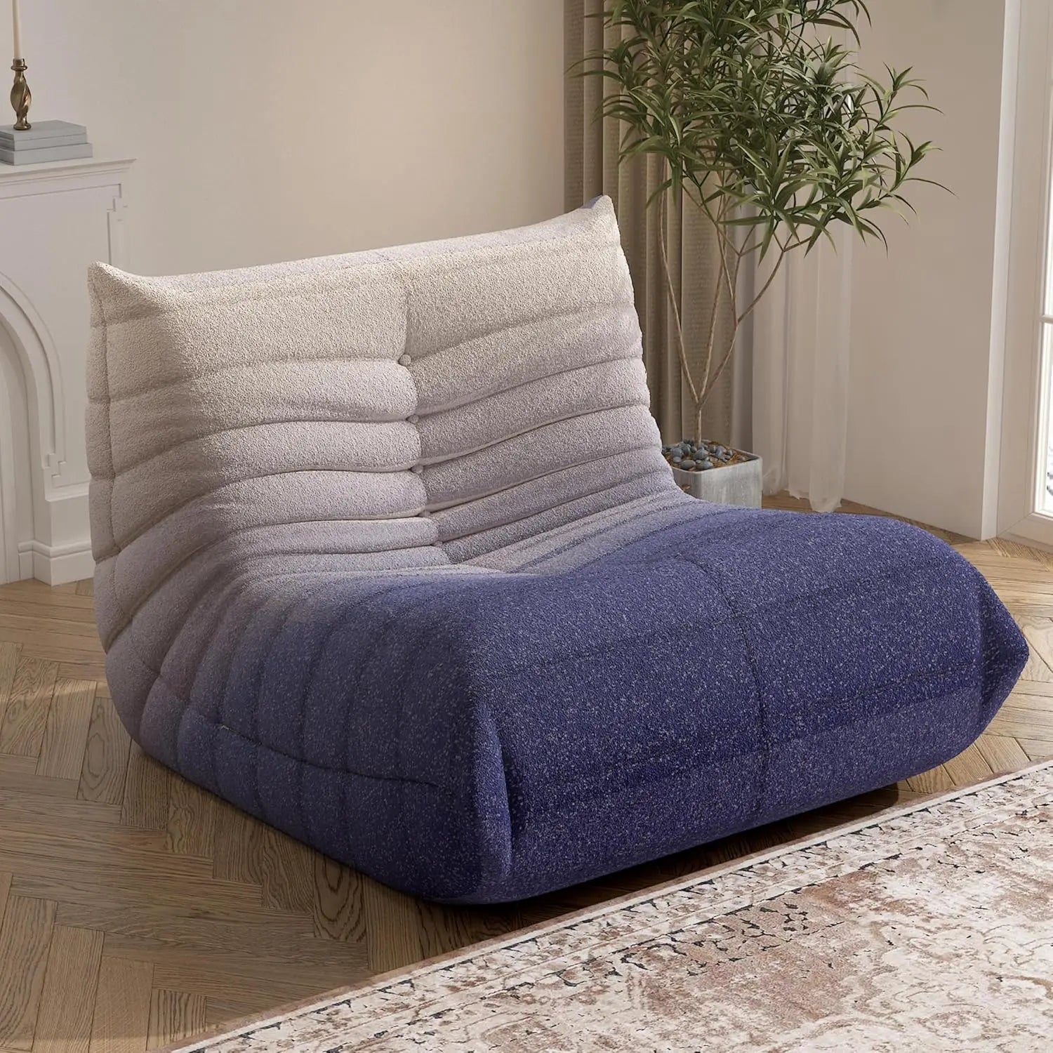 Fauteuil Paresseux Togo en Mousse à Mémoire de Forme