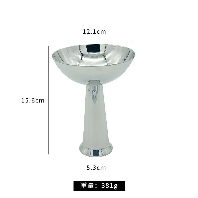 Stainless Steel Dessert Cup – Ice Cream & Snack Bowl