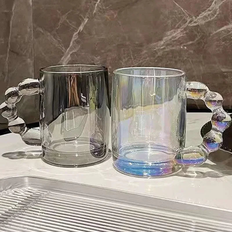 Tasse à Café Européenne Luxe Anse Style Bulle