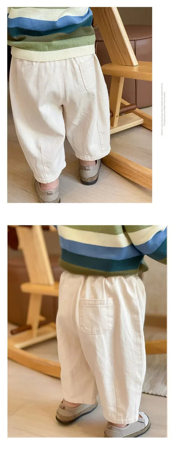 Pantalon Enfant Uni Décontracté Sport