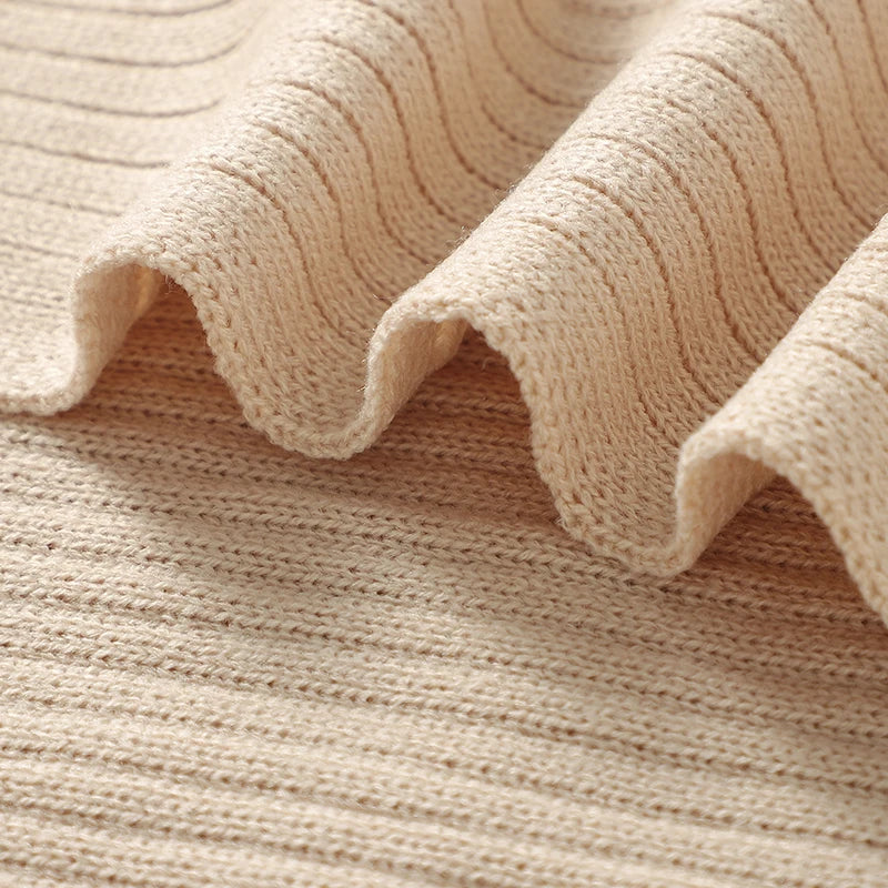 Couverture Bébé Alvéolée Ultra-Douce pour Poussette