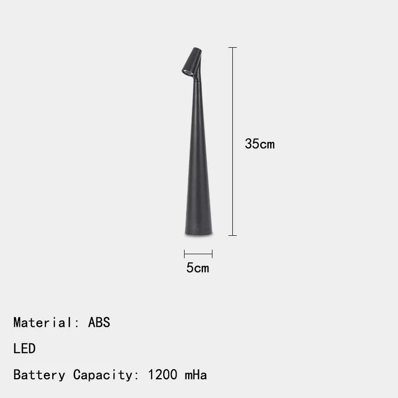 Lampe de Table LED Rechargeable Design Nordique Créatif