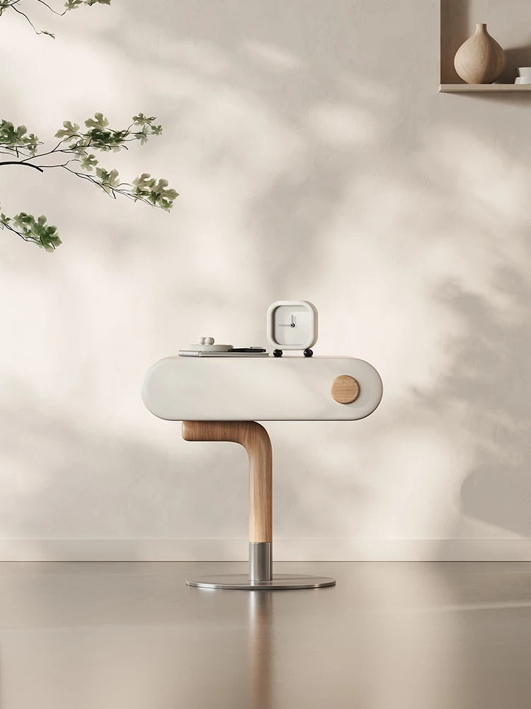 Table de Chevet Design Italien - Style Crème Nordique