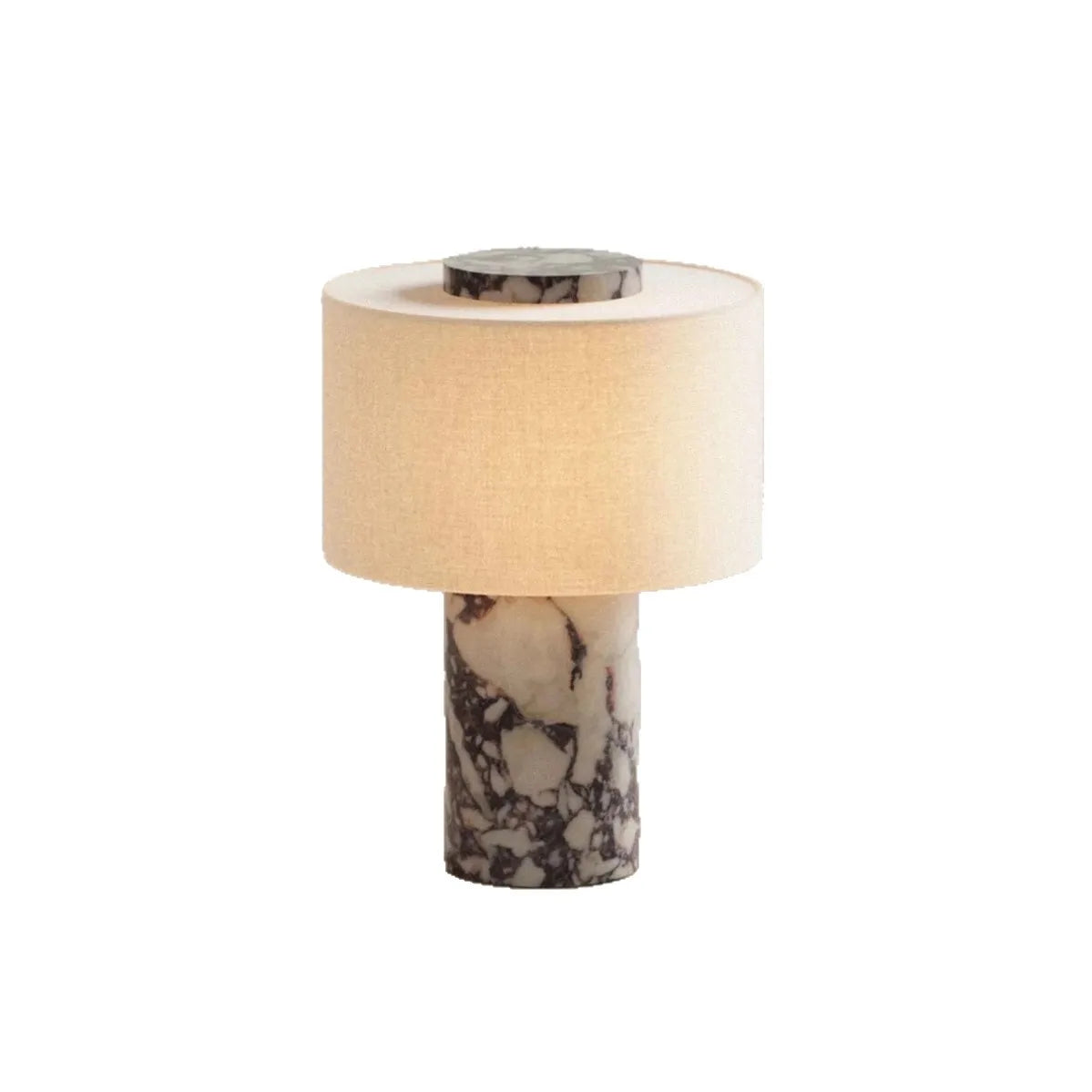 Lampe de Chevet Effet Marbre - Tactile et Rechargeable USB