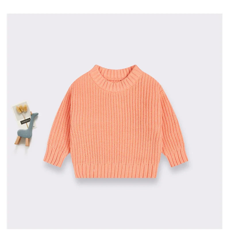 Pull Bébé Tricoté Épais Hiver