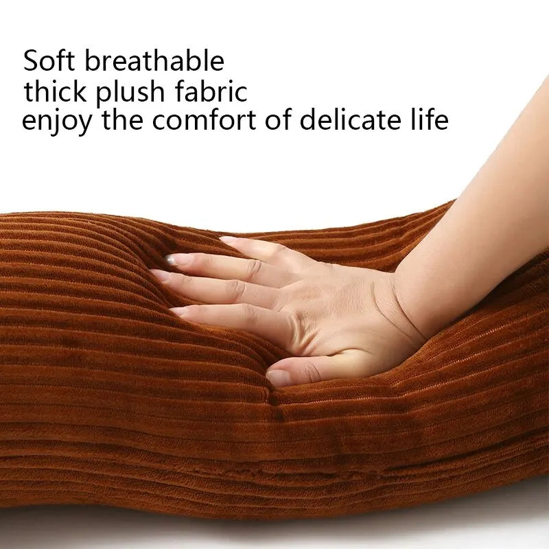 Coussin Corps Teckel Brodé - Oreiller Décoratif XXL