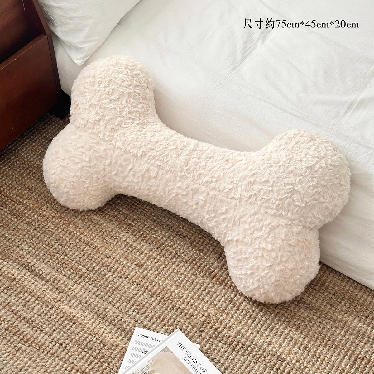 Coussin Décoratif Forme Os - Style Nordique