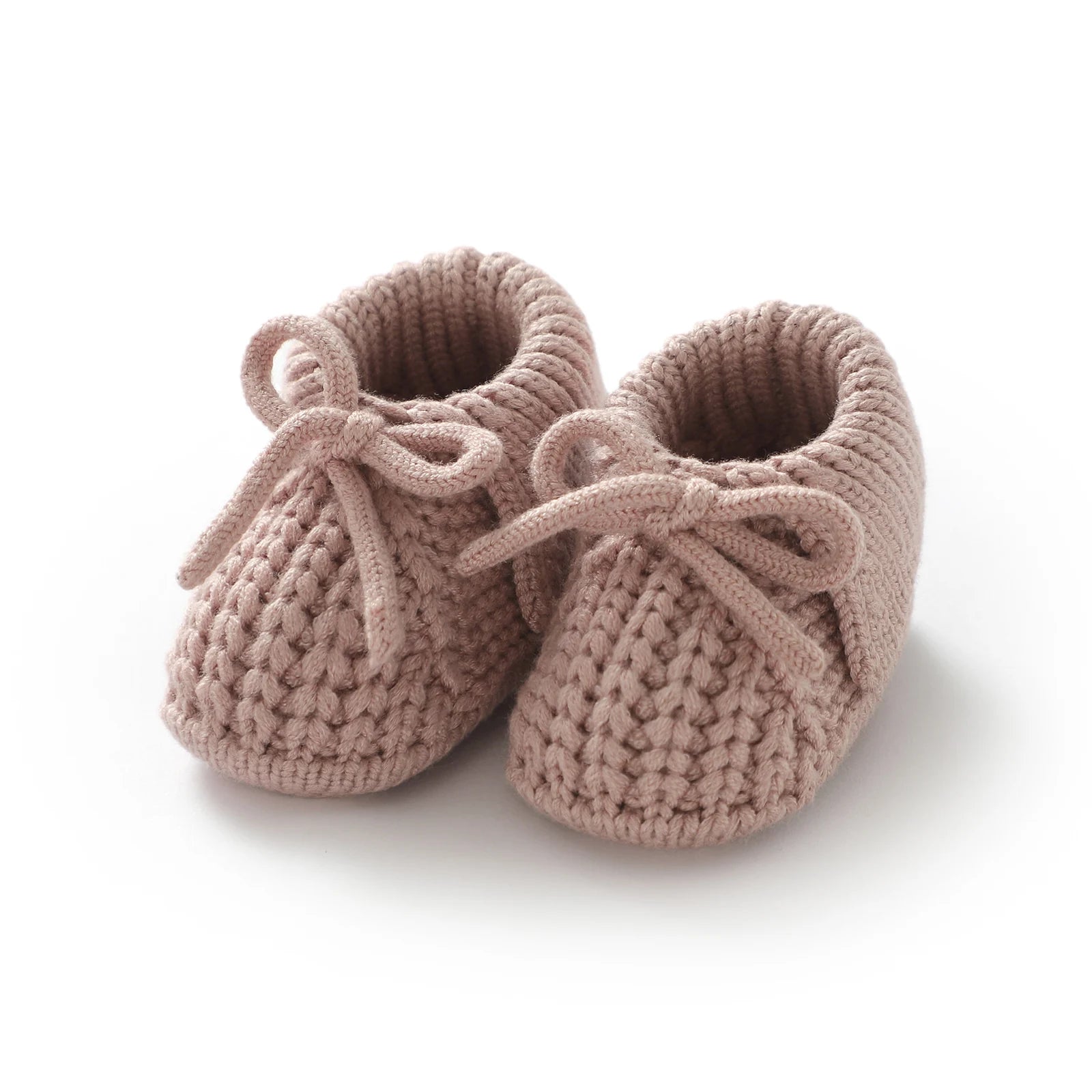 Chaussons Bébé Tricotés à Revers 0-18 Mois