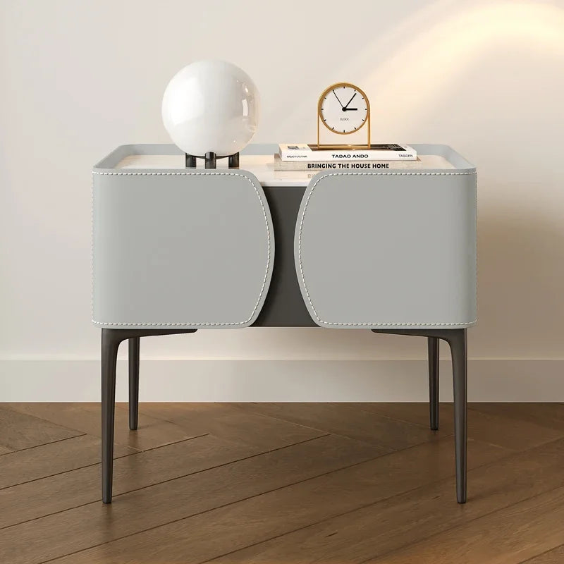 Minimalist Nightstand – Nordic Bedside Table