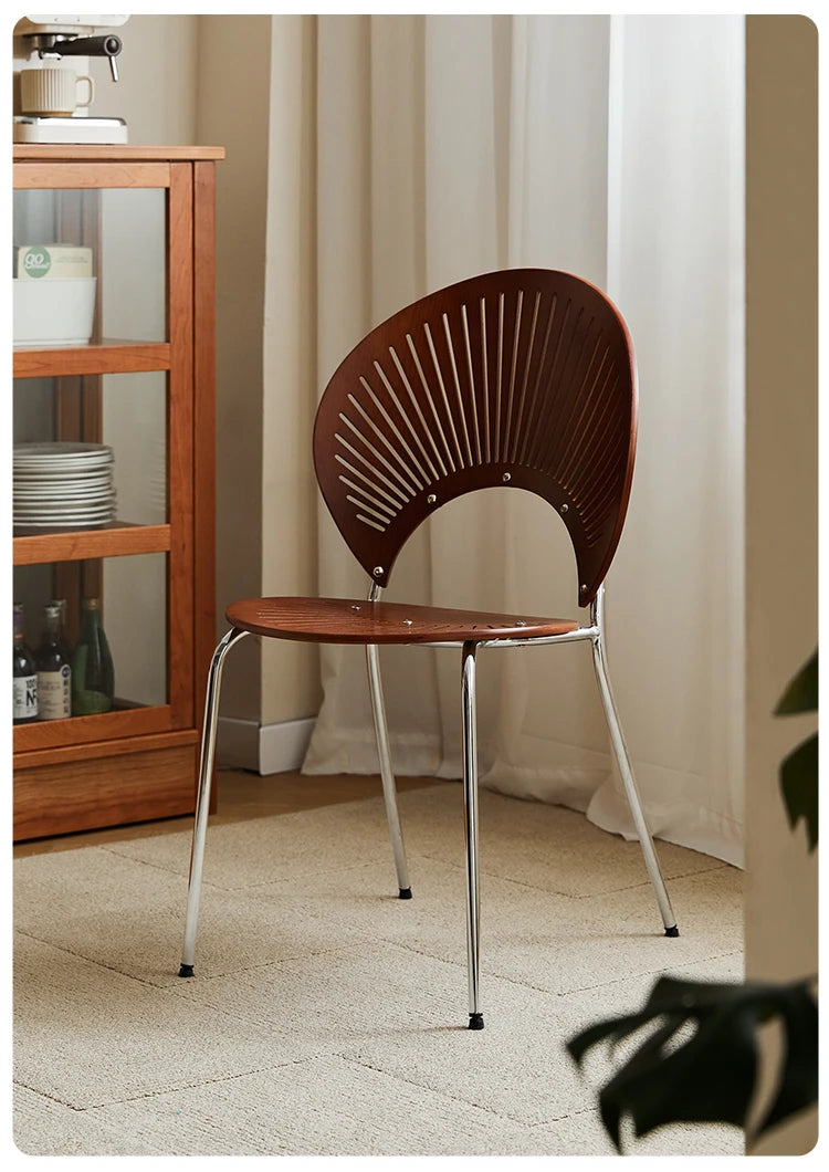 Chaise de Salle à Manger en Acier Inoxydable