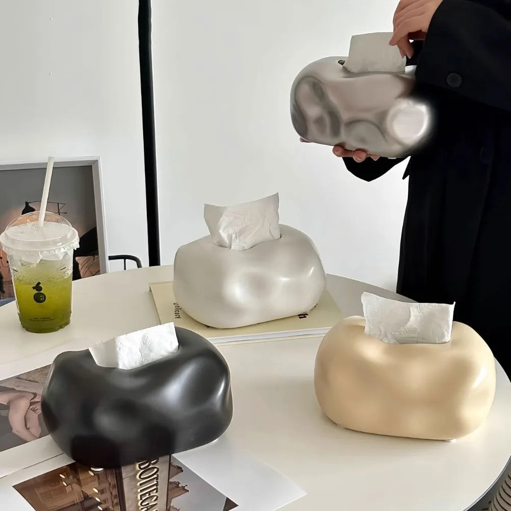 Boîte à Mouchoirs en Céramique Nordique Haut de Gamme