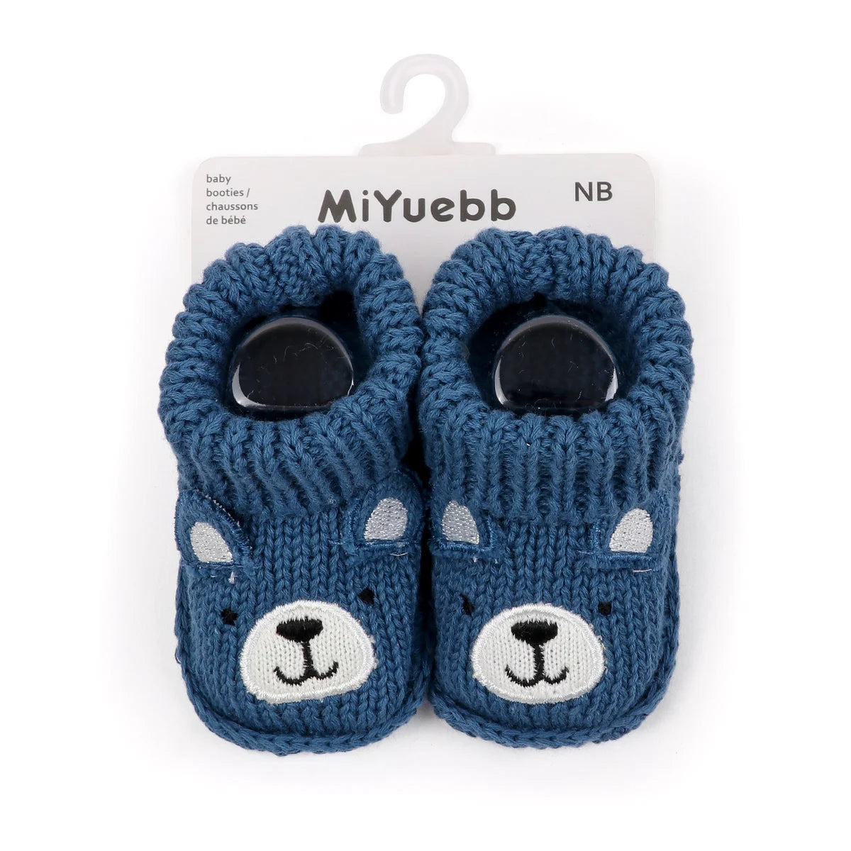 Chaussons Bébé Tricotés Motif Cartoon 0-3 Mois