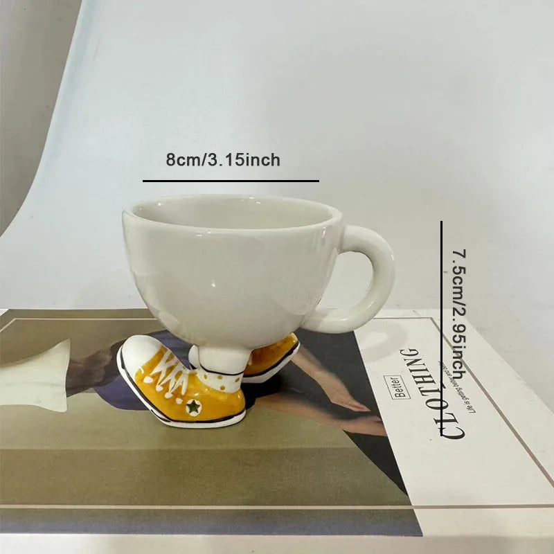 Tasse Céramique Créative Forme Basket Sneakers