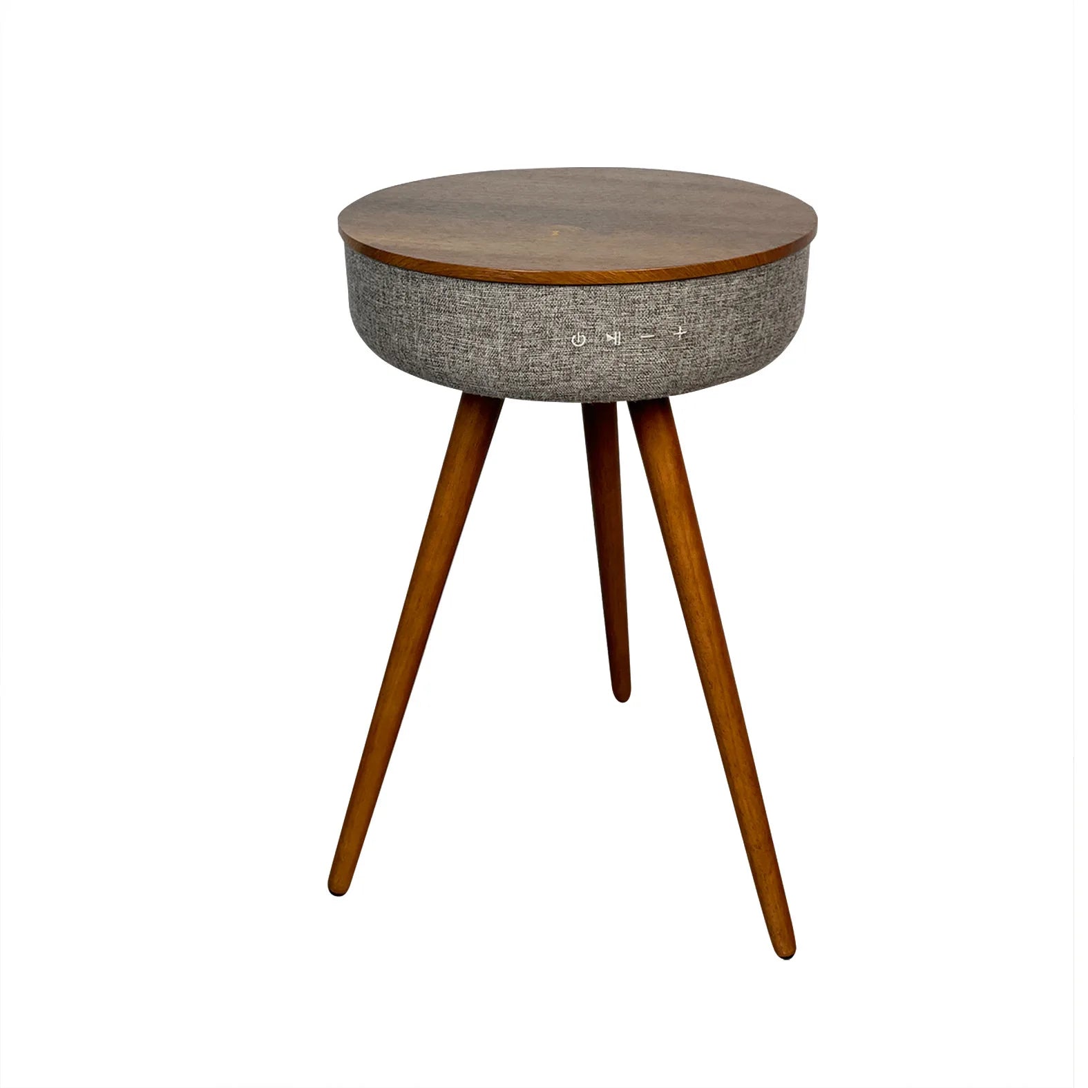 Table Basse Connectée - Chargeur Sans Fil et Enceinte Bluetooth