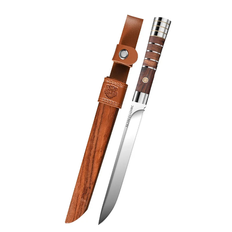 Ensemble Couteaux de Cuisine Acier M390 Ultra Tranchant