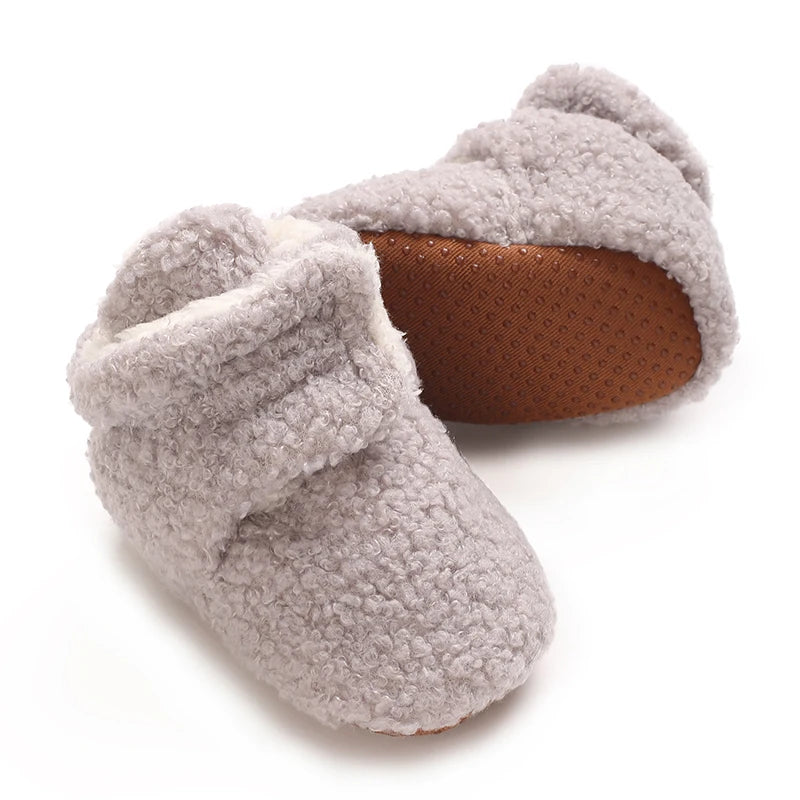 Chaussons Polaire Bébé Antidérapants
